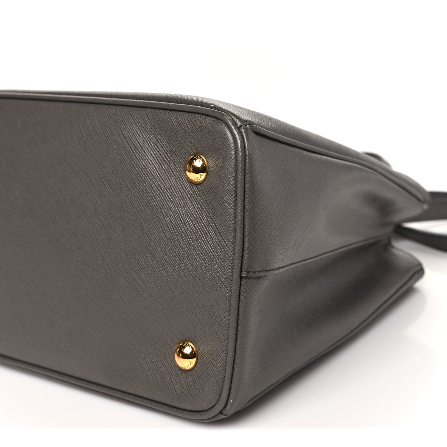 Prada Saffiano Lux Medium Tote Grafite 10 of 10