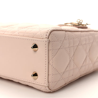 Christian Dior Lambskin Cannage Small My ABCDior Lady Dior Light Pink 8 of 8