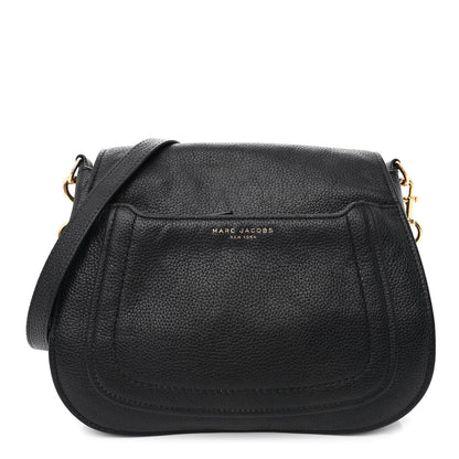 Marc Jacobs Calfskin Empire City Messenger Crossbody Black 1 of 13