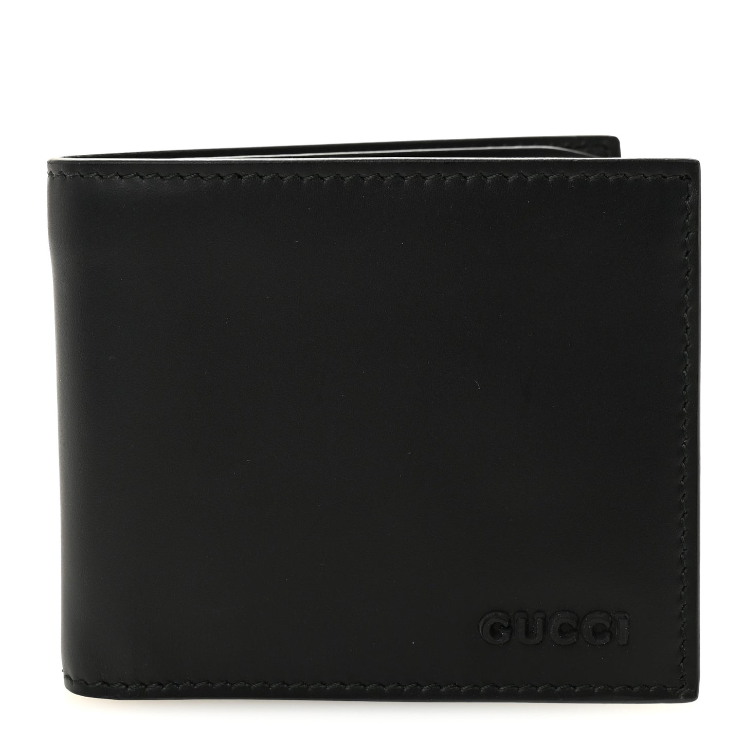 Vitello Bi-Fold Gomma Wallet Black