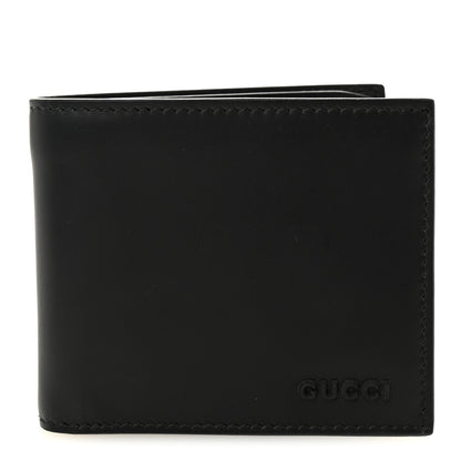 Gucci Vitello Bi-Fold Gomma Wallet Black 1 of 8