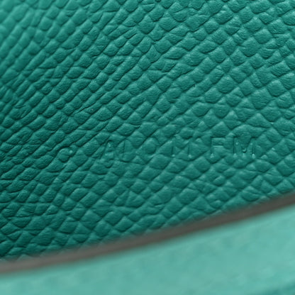 Hermes Epsom Bearn Compact Wallet Vert Verone 8 of 12