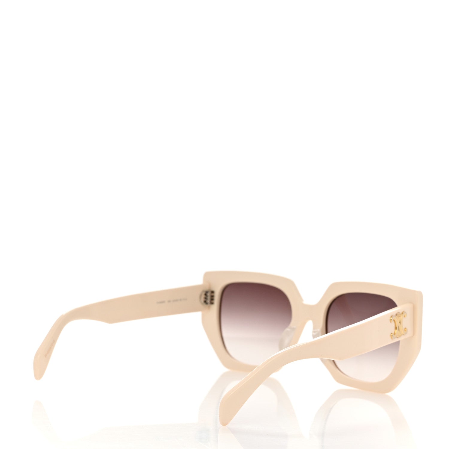 Celine Acetate Sunglasses CL40239F Ivory 4 of 7