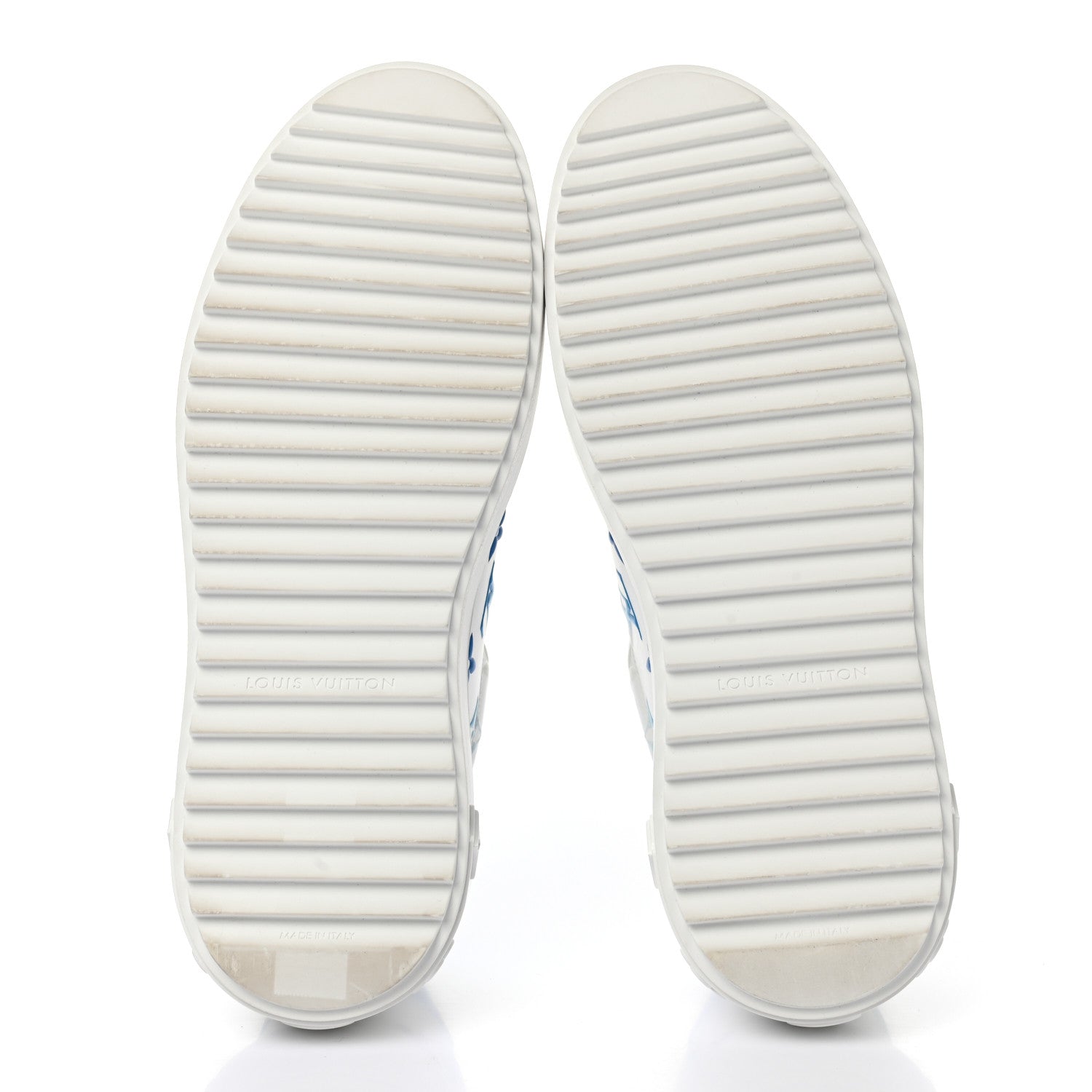 Louis Vuitton Monogram Time Out Sneakers 37 Blue 5 of 7