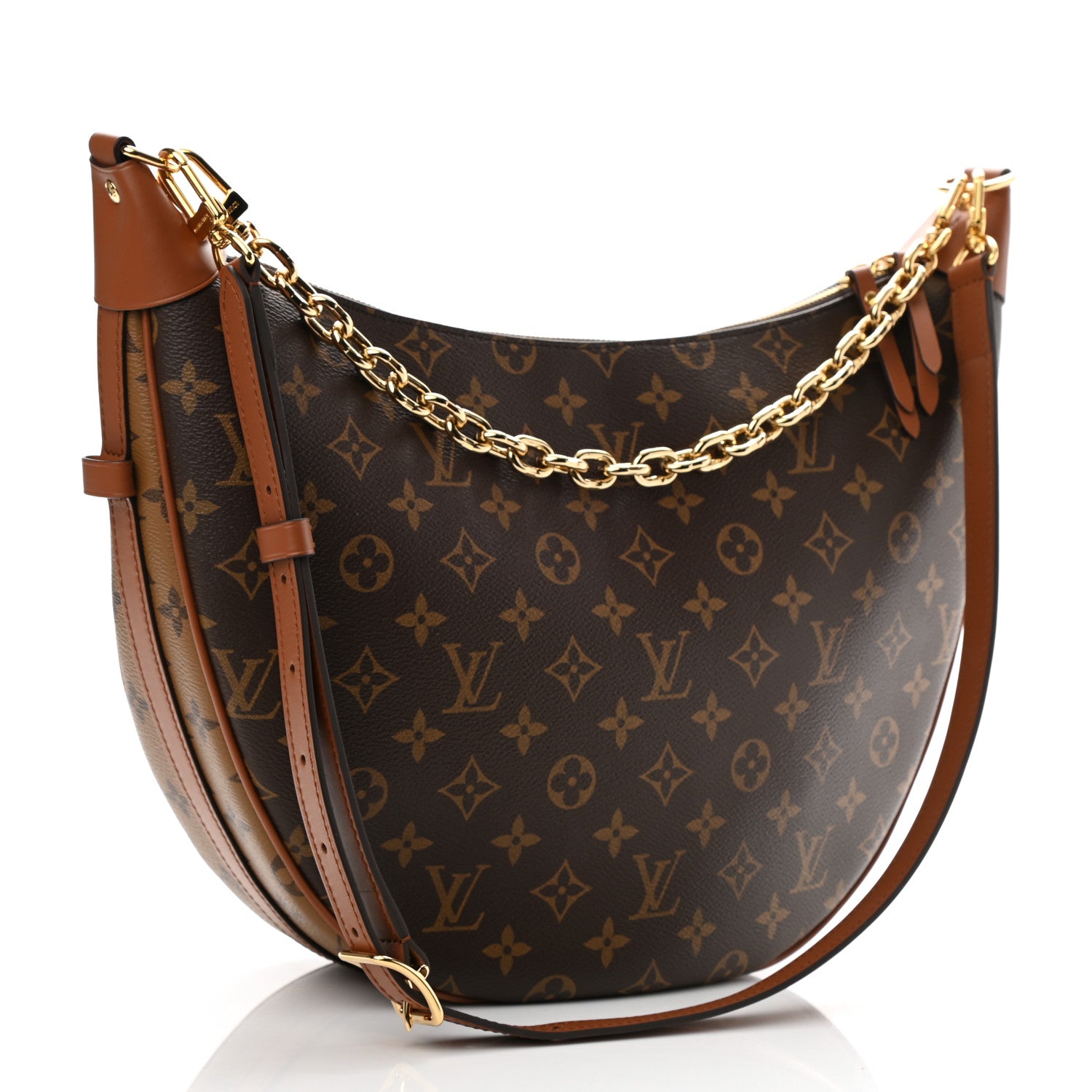 Louis Vuitton Reverse Monogram Loop Hobo 3 of 7