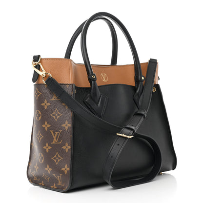 Louis Vuitton Calfskin Monogram On My Side Black 3 of 13