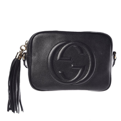 Gucci Pebbled Calfskin Small Soho Disco Bag Black 1 of 13