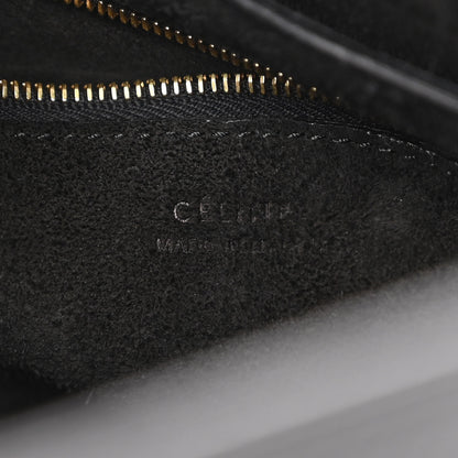 Celine Soft Grained Calfskin Small Sangle Bucket Bag Black 6 of 10