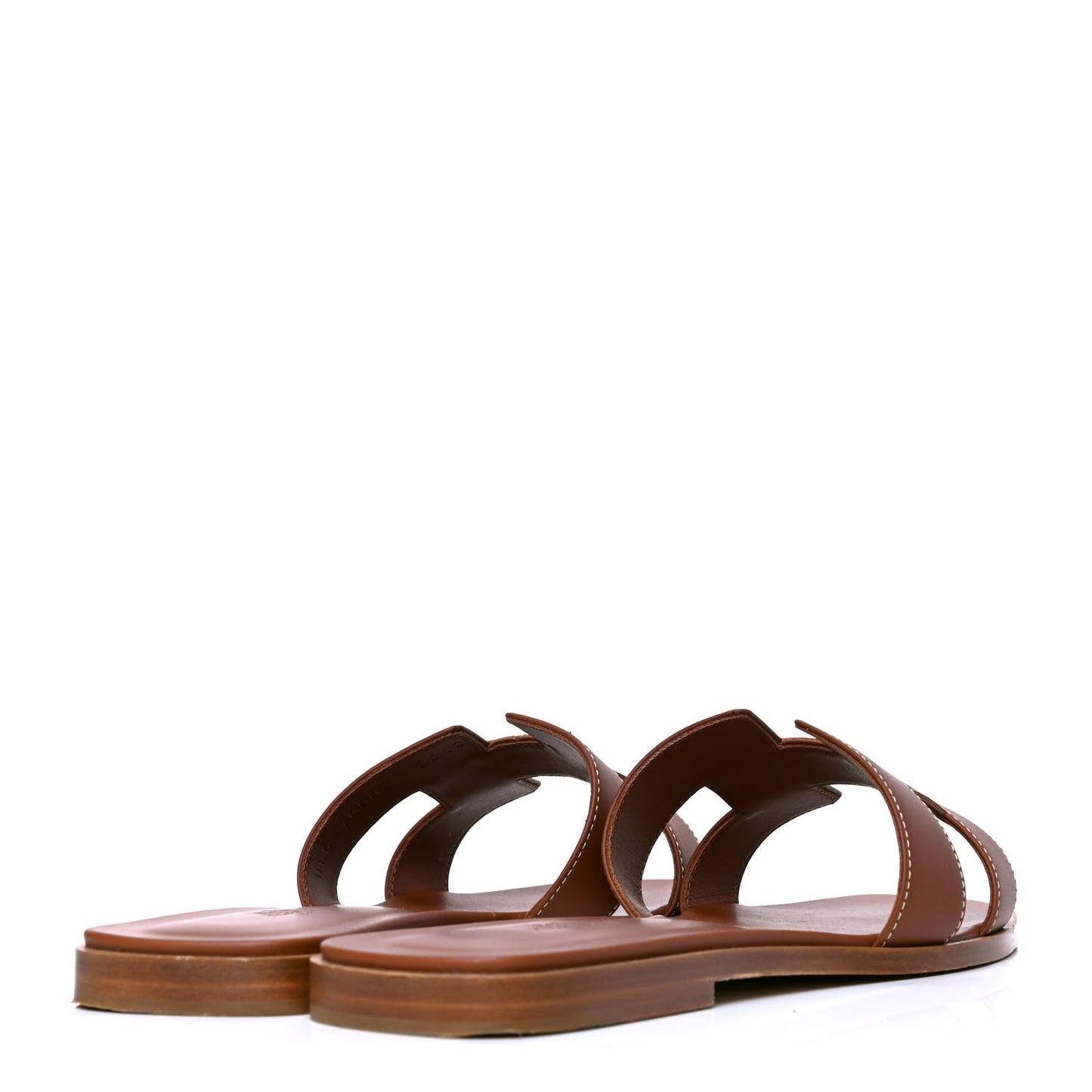 Box Calfskin Oran Sandals 41 Gold