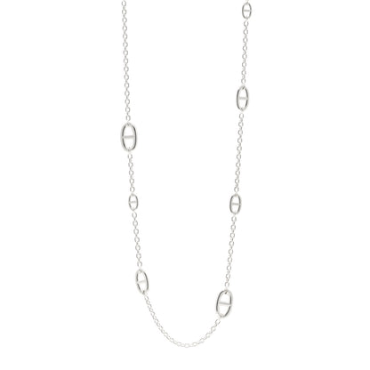 Hermes Sterling Silver Farandole Necklace 80 1 of 6