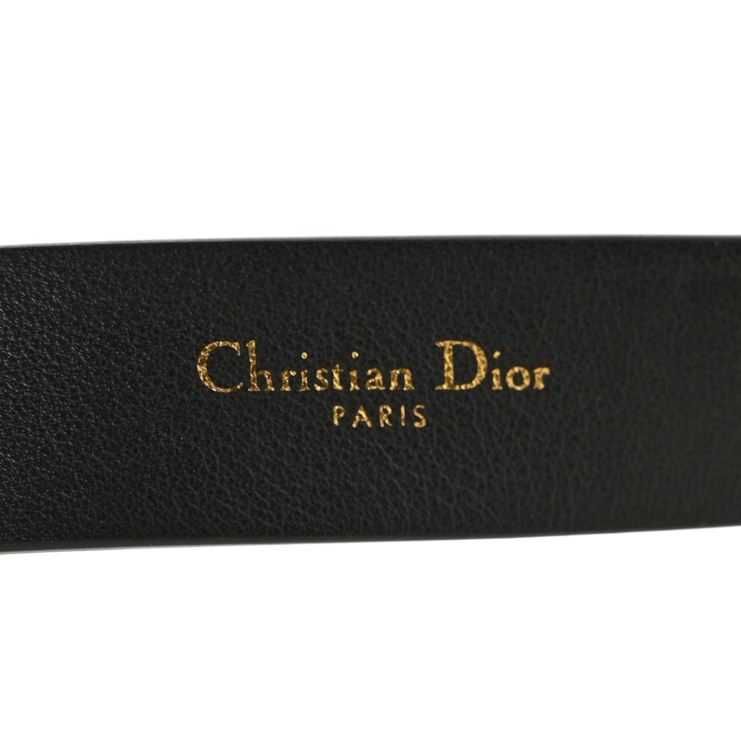 Calfskin CD Belt 95 Black