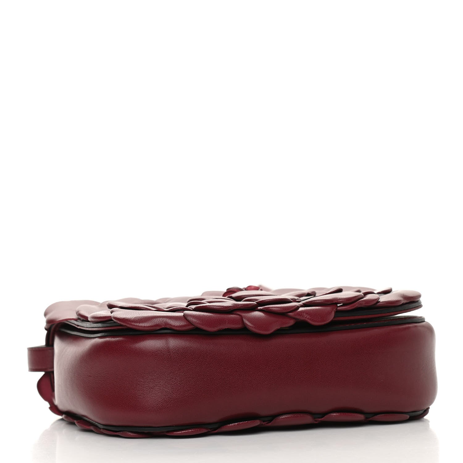 Valentino Garavani Nappa Atelier 03 Rose Edition Small Flap Crossbody Bag Cerise 4 of 10
