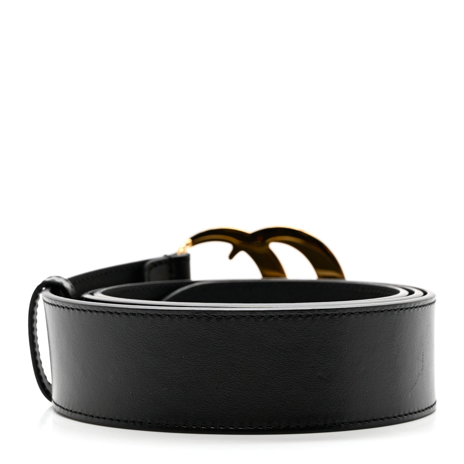 Gucci Plutone Calfskin Double G 40mm Belt 100 40 Black 2 of 6