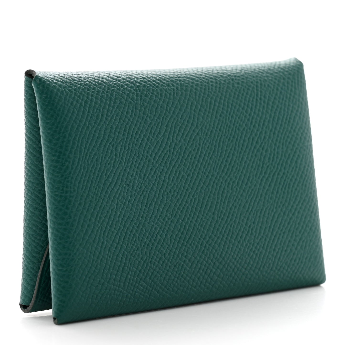 Epsom Calvi Duo Card Case Malachite