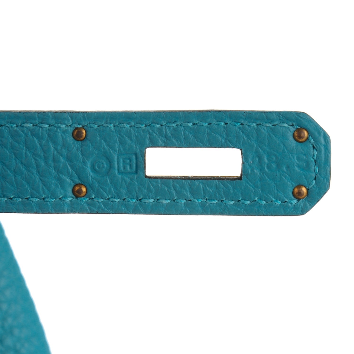 Hermes Togo Birkin 35 Turquoise 10 of 23