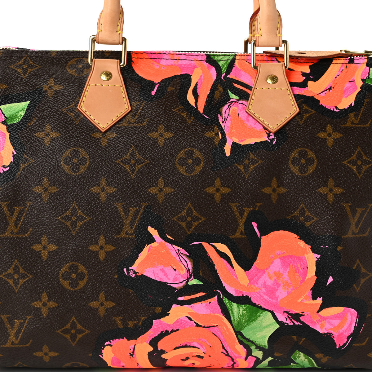 Monogram Roses Speedy 30