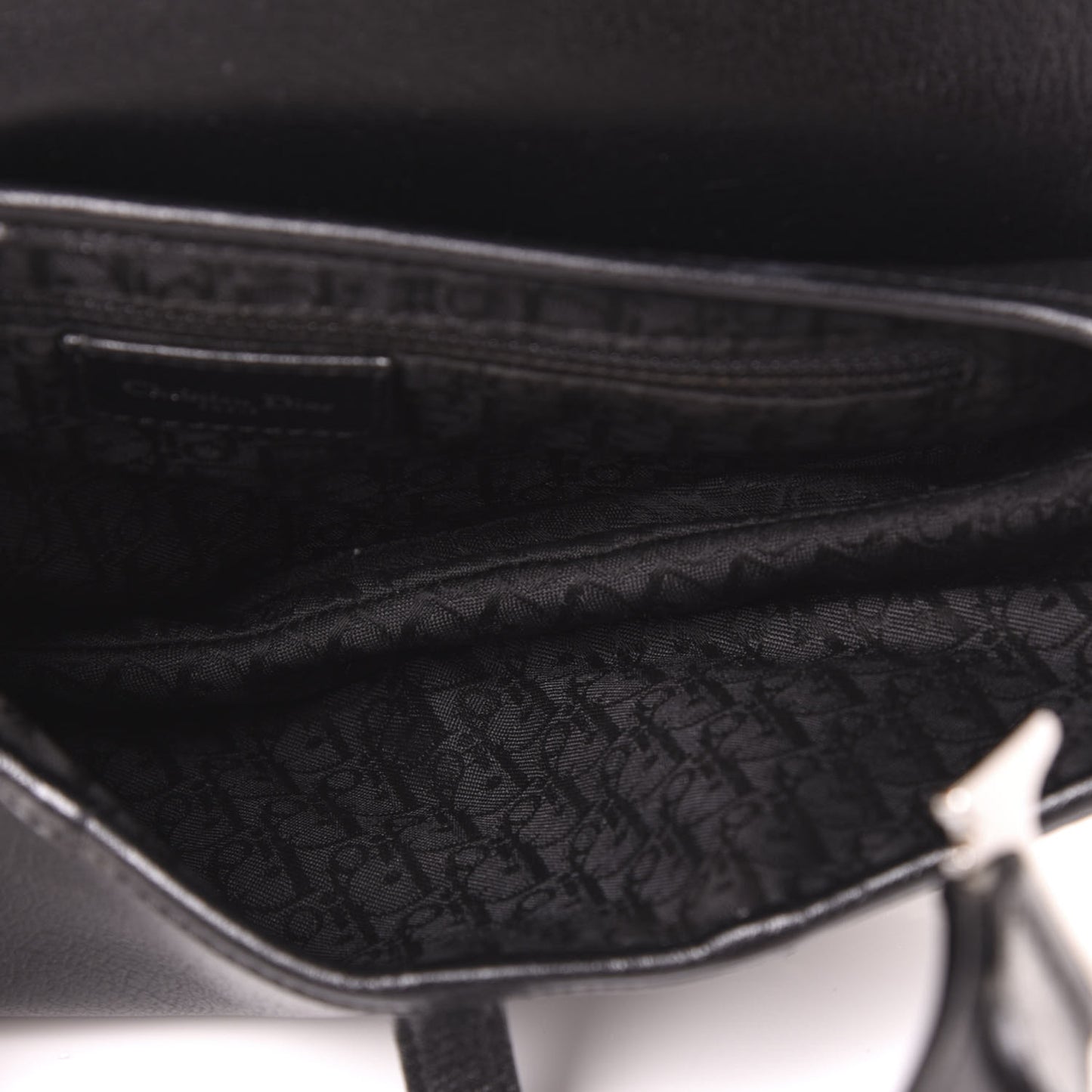 Calfskin Saddle Bag Black