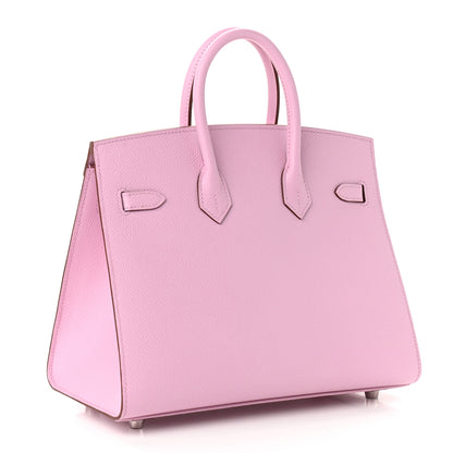 Hermes Epsom Birkin Sellier 25 Mauve Sylvestre 3 of 10