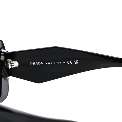 Prada Acetate Symbole Sunglasses SPR 08Y Black 6 of 7