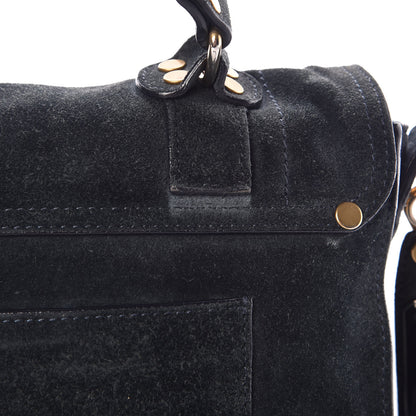 Proenza Schouler Suede Tiny PS1 Satchel Navy 13 of 17