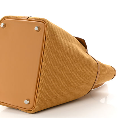Hermes Toile Goeland Swift Cargo Picotin Lock 18 Sesame 9 of 10