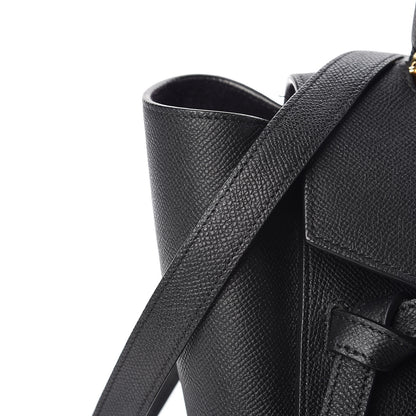 Celine Grained Calfskin Mini Belt Bag Black 10 of 10