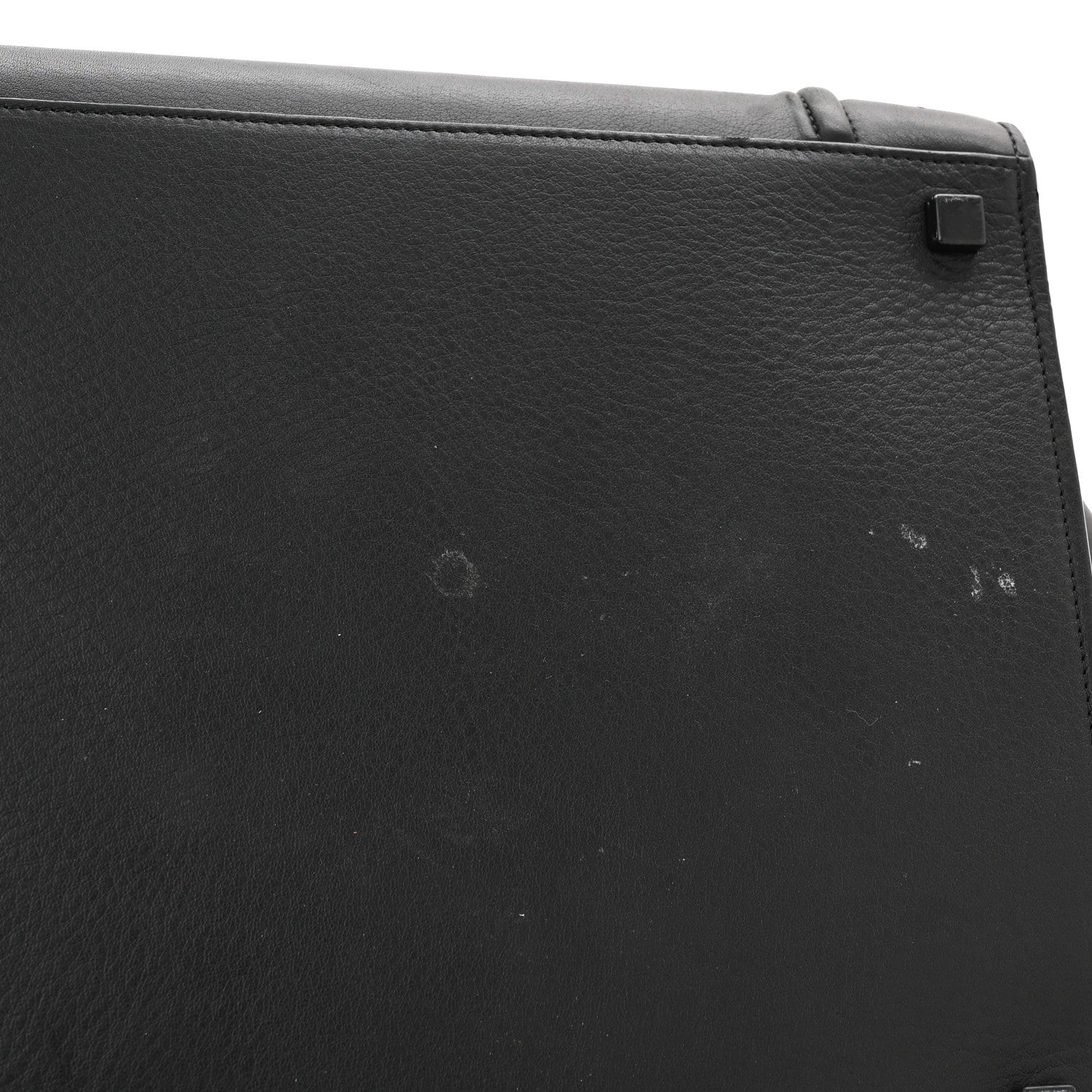 Celine Grained Calfskin Medium Phantom Luggage Black 10 of 14