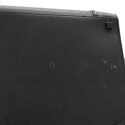 Celine Grained Calfskin Medium Phantom Luggage Black 10 of 14