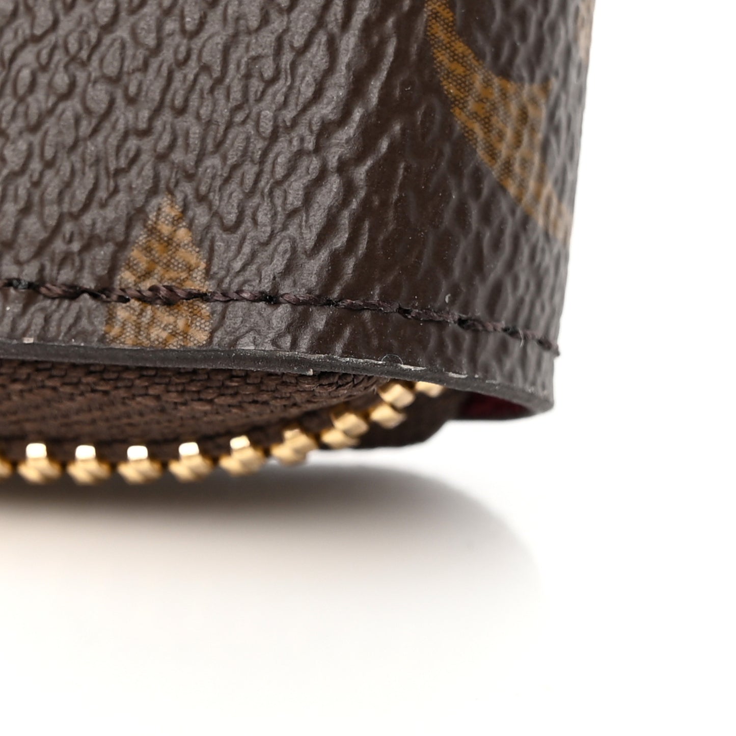 LOUIS VUITTON Monogram Clemence Wallet Fuchsia