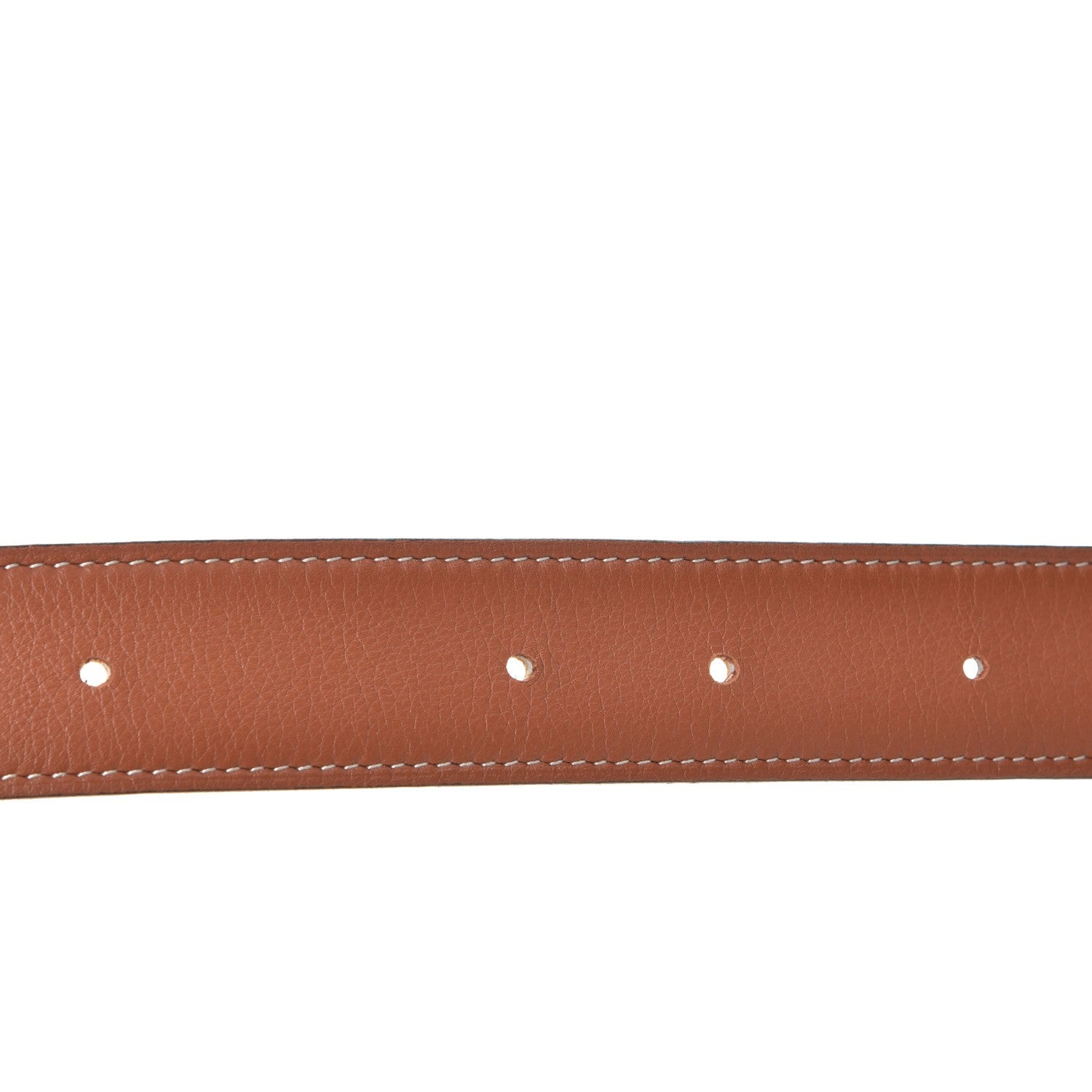 Hermes Swift Epsom 32mm Belt Strap 95 Mangue Gold 7 of 9