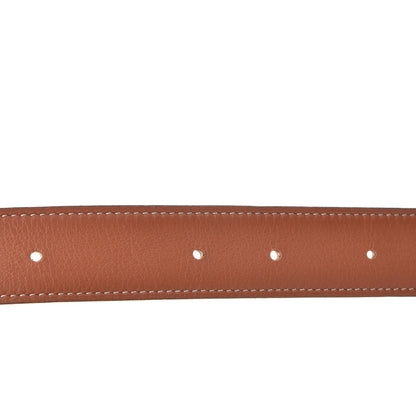 Hermes Swift Epsom 32mm Belt Strap 95 Mangue Gold 7 of 9