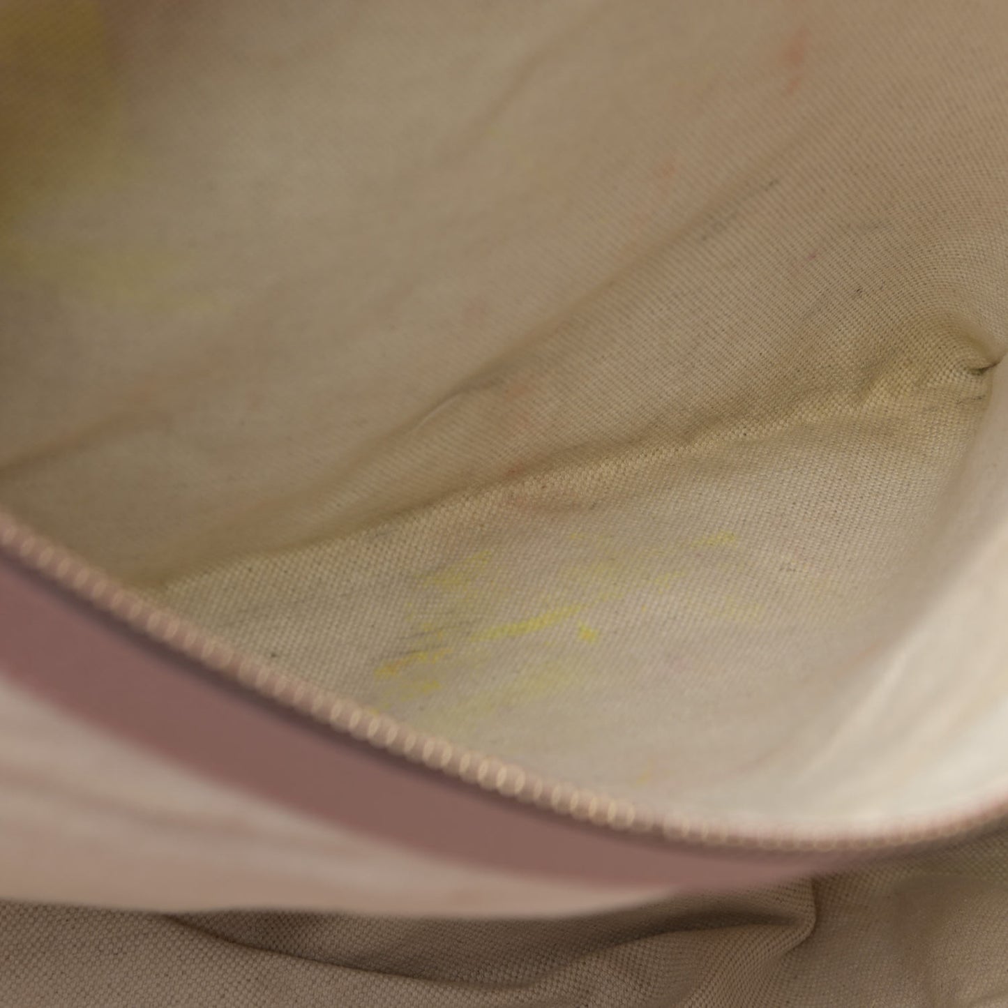 Dollar Calfskin Medium Swing Tote Grey Field Soft Pink