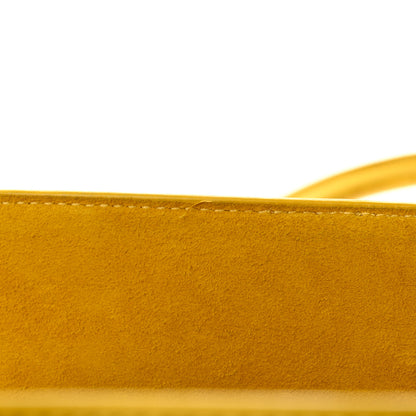 Celine Supple Calfskin Medium Phantom Luggage Sun Yellow 16 of 18