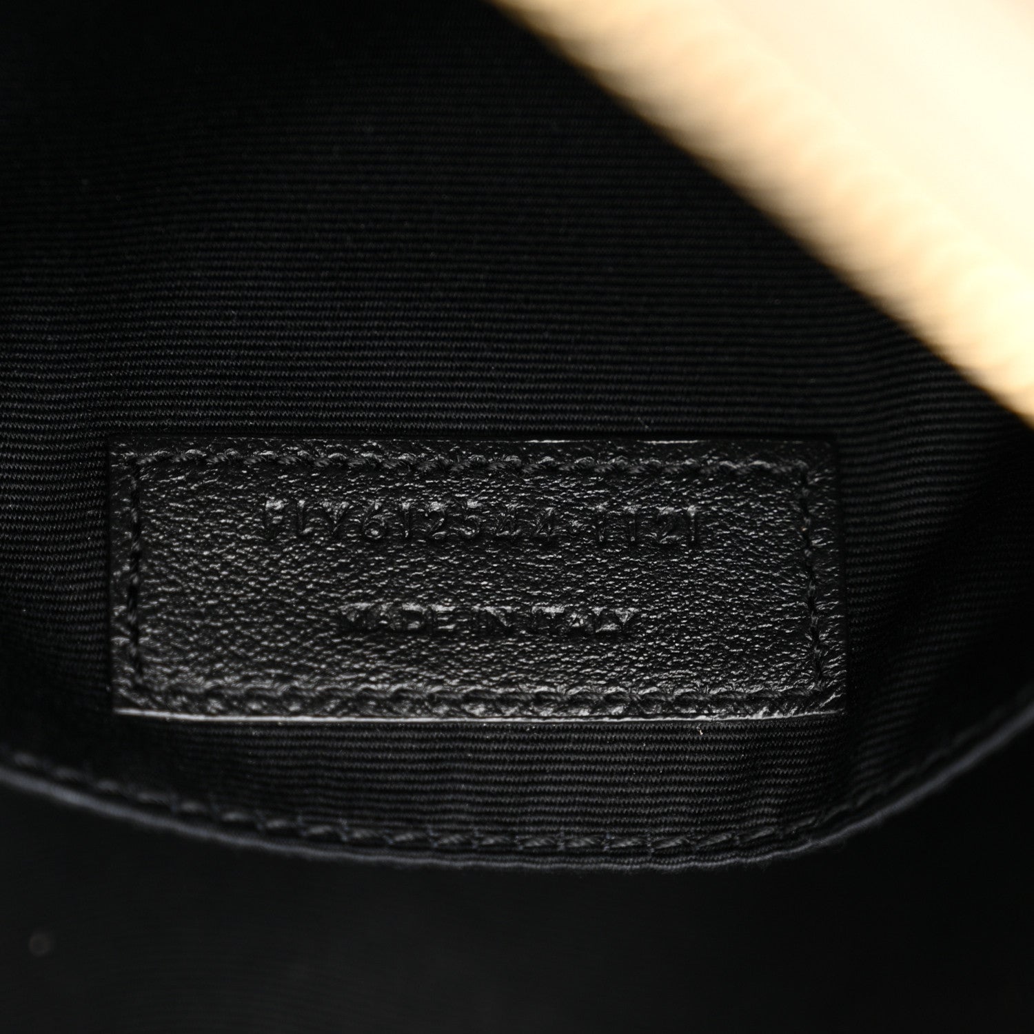 Saint Laurent Calfskin Matelasse Monogram Lou Camera Bag Dark Beige 7 of 13