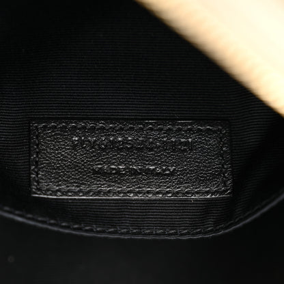 Saint Laurent Calfskin Matelasse Monogram Lou Camera Bag Dark Beige 7 of 13