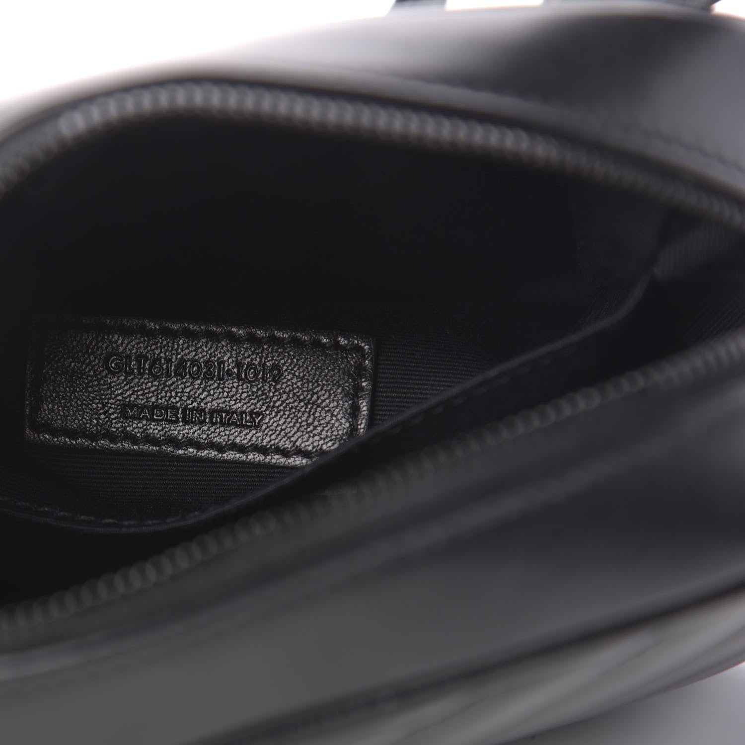 Saint Laurent Calfskin Matelasse Monogram Lou Belt Bag Black 9 of 10