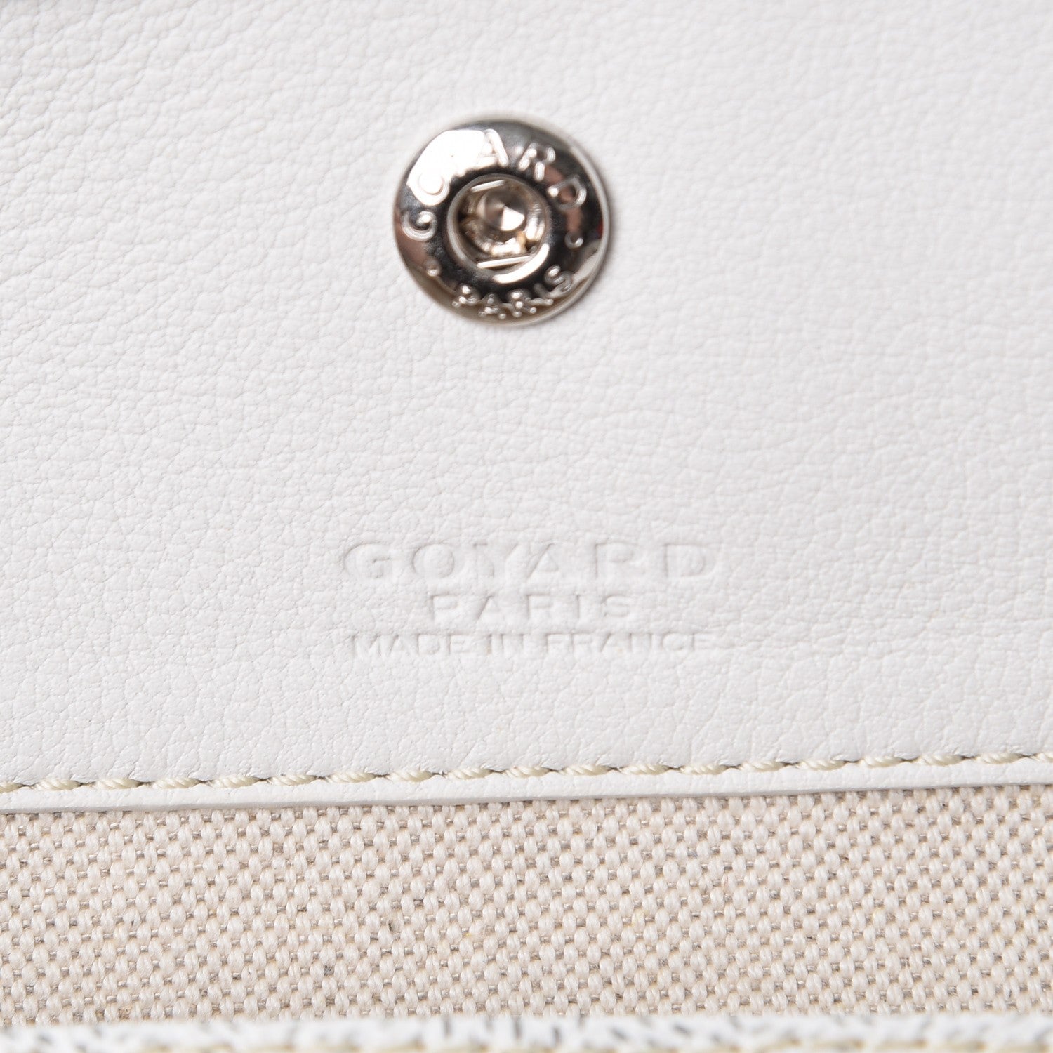 Goyard Goyardine Reversible Anjou PM White 14 of 15