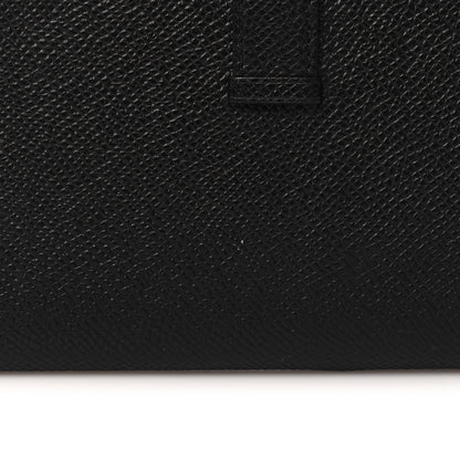 Hermes Epsom Bearn Gusset Wallet Black 10 of 11