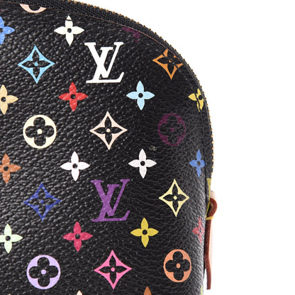 Louis Vuitton Monogram Multicolor Cosmetic Pouch Black Grenade 7 of 7