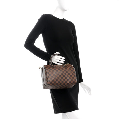 Louis Vuitton Damier Ebene Speedy Bandouliere 25 3 of 9