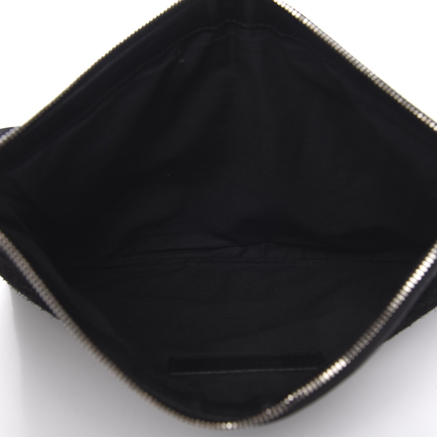 Balenciaga Suede Arena Lambskin Classic Hardware City Medium Pouch Black 5 of 9