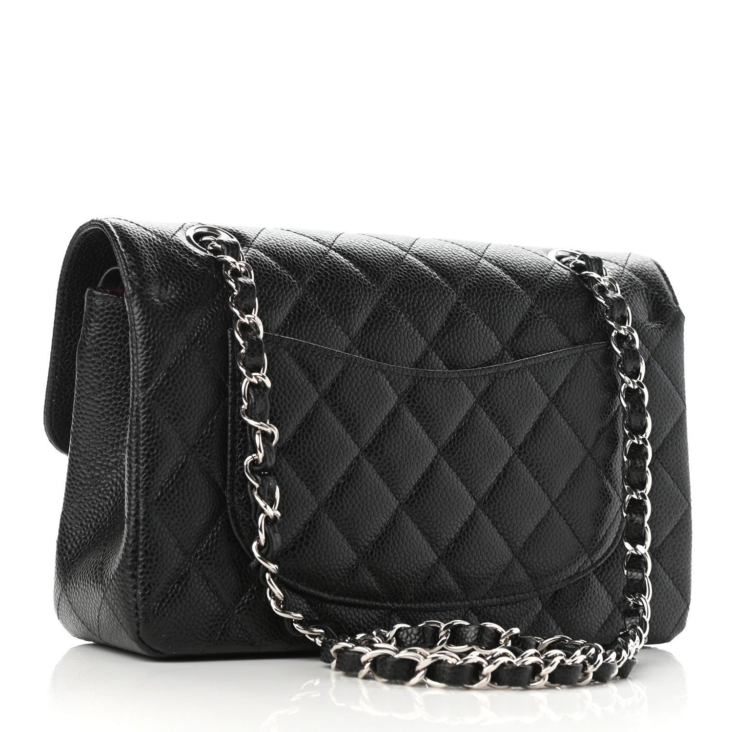 Chanel Caviar Quilted Small Double Flap Black 3 of 11