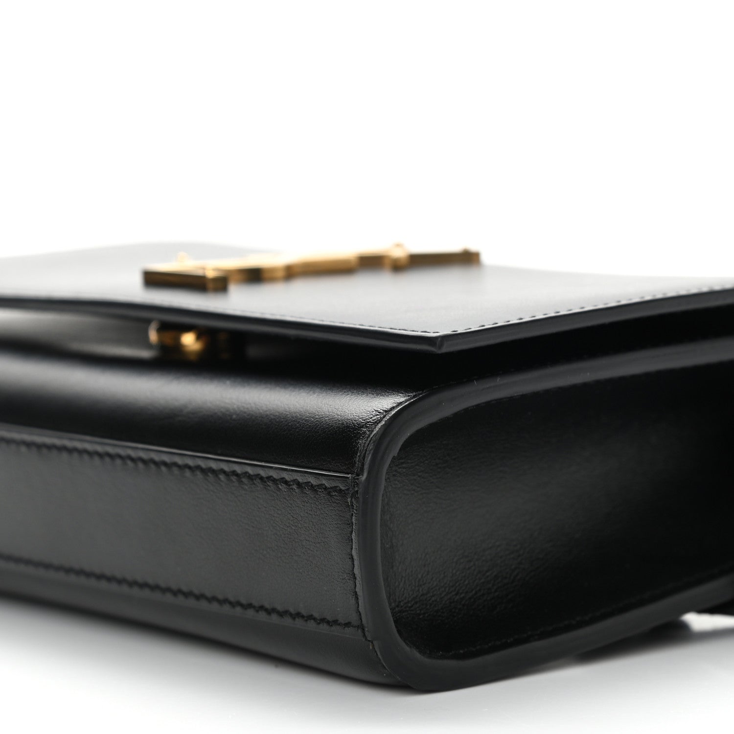 Saint Laurent Smooth Calfskin Monogram Kate Belt Bag Black 10 of 11