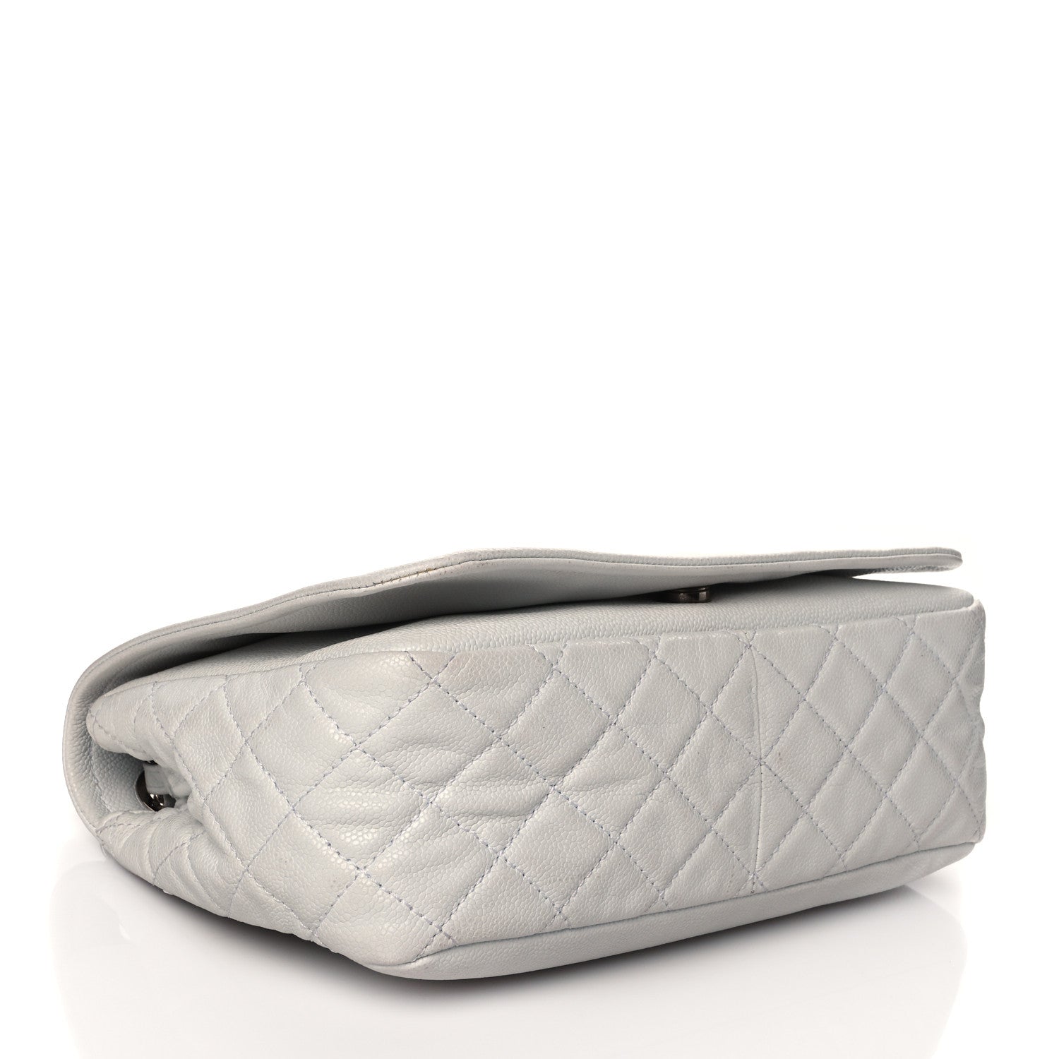 Chanel Caviar Large Timeless CC Flap White 4 of 13