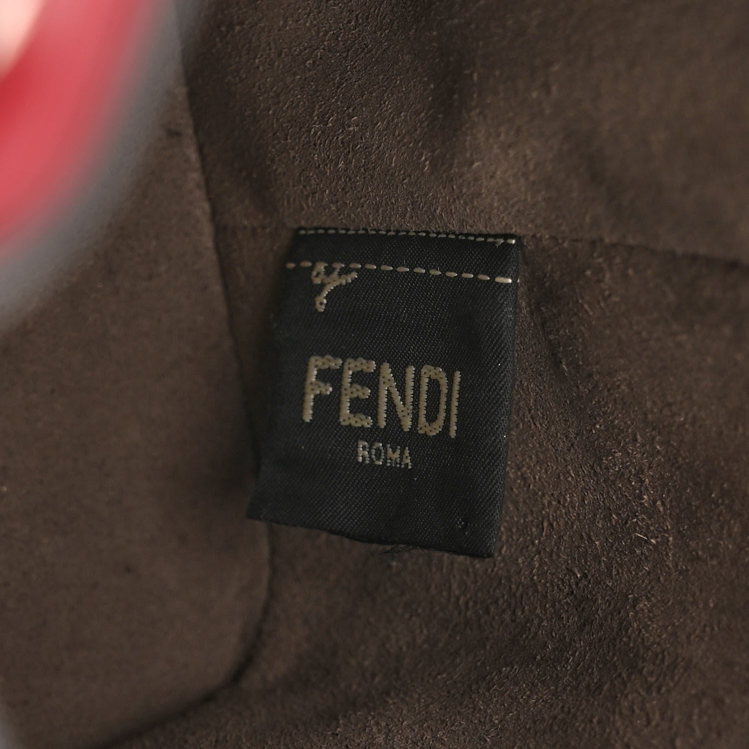 Fendi Vitello Liberty F is Fendi FF 1974 Embossed Mini Mon Tresor Bucket Bag Fragola 7 of 10