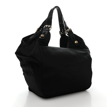 Givenchy Nylon Studded Shoulder Bag Black 2 of 11