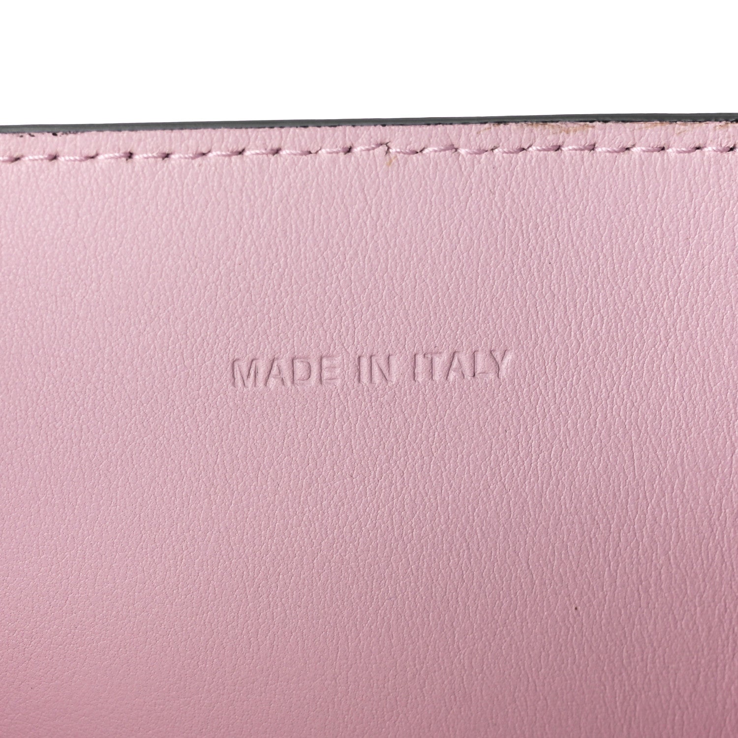 Christian Dior Calfskin Small Addict Shopping Tote Black Pink 7 of 11