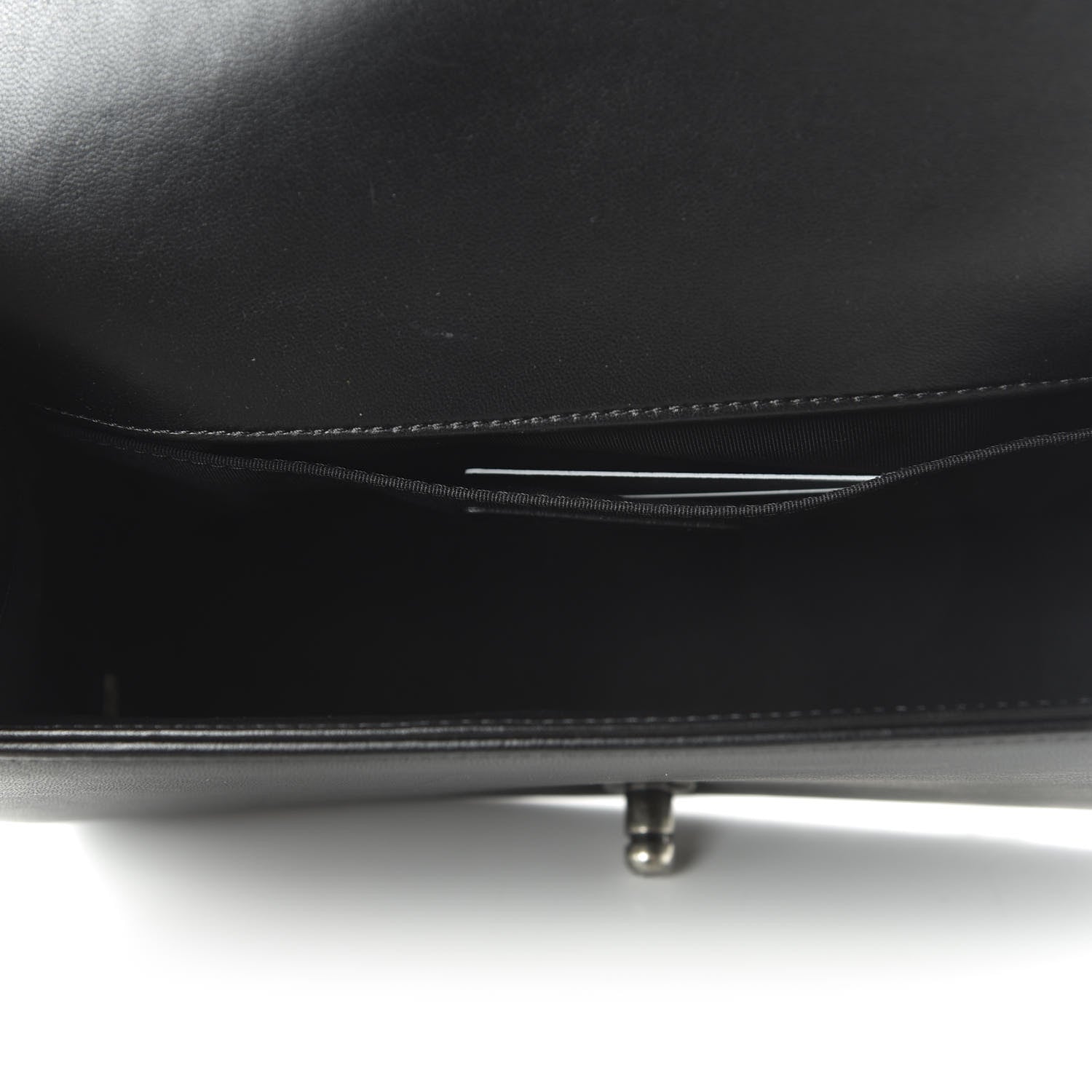 Chanel Lambskin Quilted Medium Boy Flap Black 4 of 10