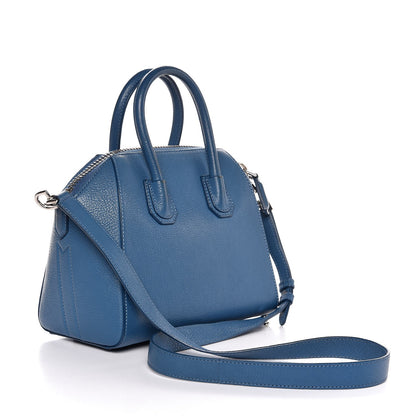 Givenchy Sugar Goatskin Mini Antigona Electric Blue 4 of 9
