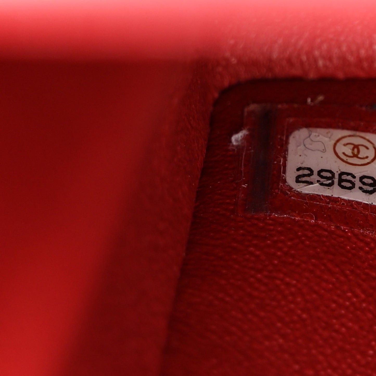 Aged Calfskin Quilted 2.55 Reissue Mini Flap Red